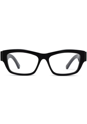 Balenciaga Eyewear BB0377O-001 BLACK-BLACK-TRANSPARENT