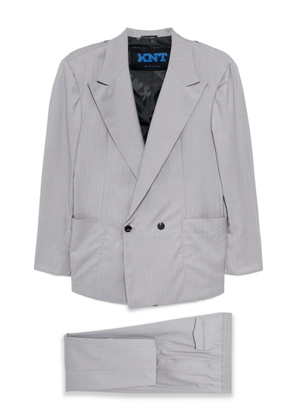 Kiton pinstripe suit - Grey