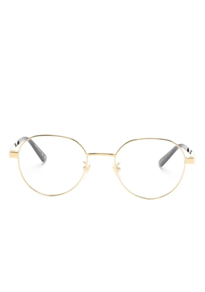 Gucci Eyewear round-frame glasses - Gold
