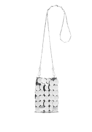 Rabanne mini Sparkle bag - Silver