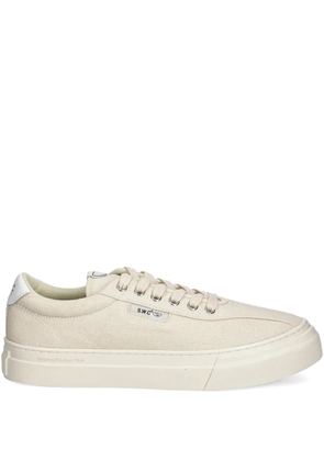 Stepney Workers Club Dellow 02 lace-up canvas trainers - Neutrals