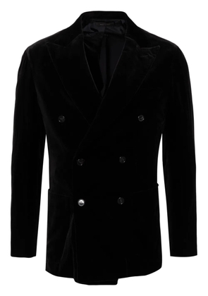Brioni double-breasted blazer - Black