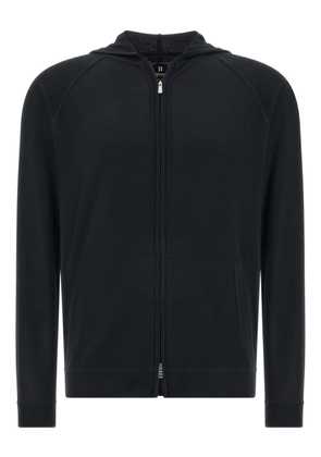 Boggi Milano full-zip hoodie - Black