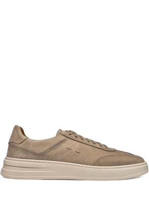 Henderson Baracco Panther leather sneakers - Neutrals