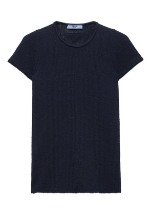 Prada cashmere T-shirt - Blue