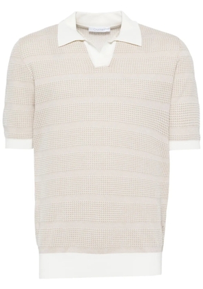 Cruciani cotton polo shirt - Neutrals