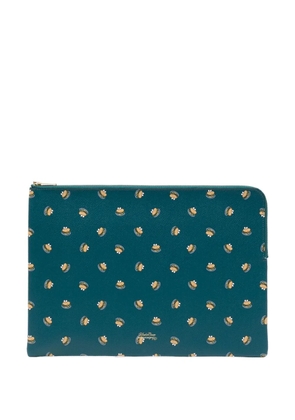 Undercover all-over pattern clutch - Green