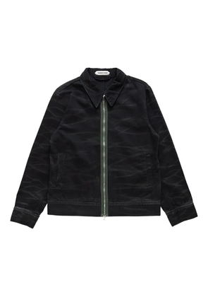 Namacheko zebra-print zip-front jacket - Black