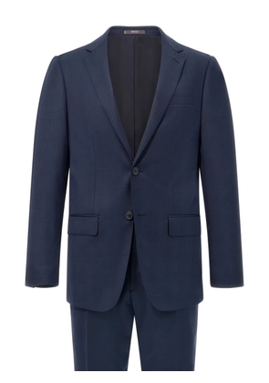 Boggi Milano Prince of Wales checked single-breasted suit - Blue