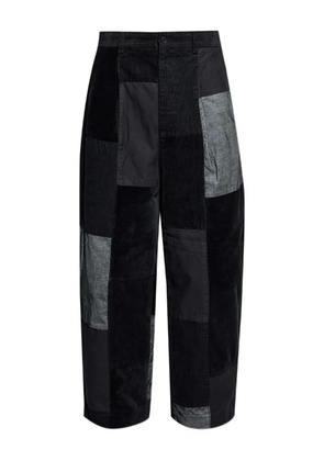 Comme des Garçons Homme Plus patchwork corduroy trousers - Black