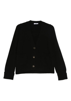 base V-neck cardigan - Black