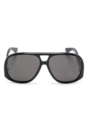 Saint Laurent Eyewear Solace pilot-frame sunglasses - Black