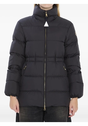 Moncler logo-patch puffer jacket - Black