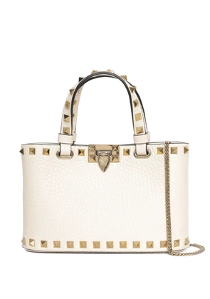 Valentino Garavani Rockstud-embellished mini bag - White