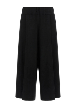Issey Miyake pleated-details trousers - Black