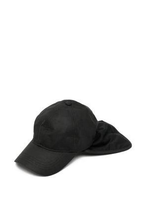 Kaptain Sunshine x Barbour Caped cap - Black