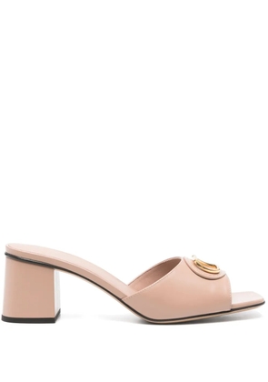 Valentino Garavani 60mm VLogo Signature sandals - Neutrals