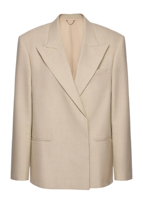 Magda Butrym double-breasted blazer - Neutrals