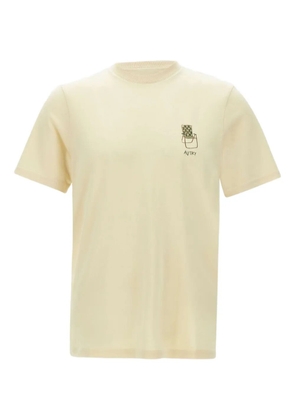 Autry logo-print T-shirt - Neutrals