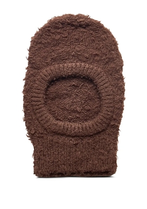 Namacheko knitted balaclava - Brown