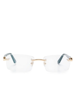 Cartier Eyewear C Decor glasses - Green