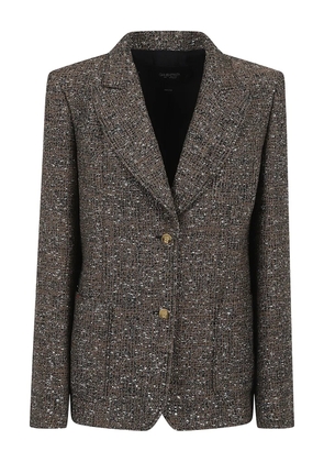 Giambattista Valli buttoned blazer - Brown