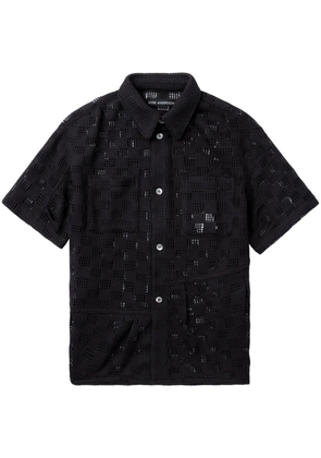Andersson Bell Crochet shirt - Black