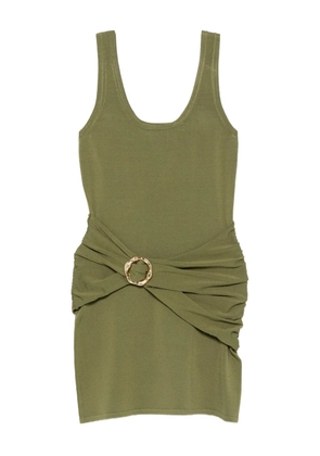 Simkhai belted draped dress - Green