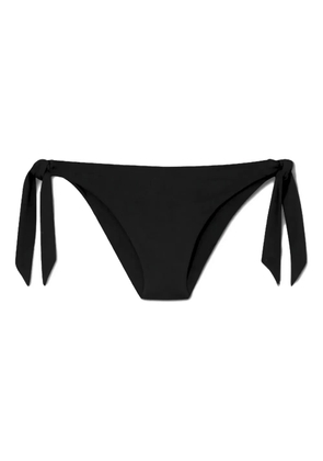 Max Mara Samuela tie-side bikini bottoms - Black
