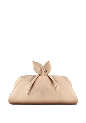 Aquazzura Bow Tie clutch bag - Gold