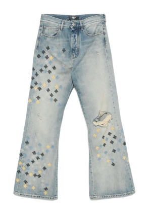 AMIRI MA Quad embroidered jeans - Blue