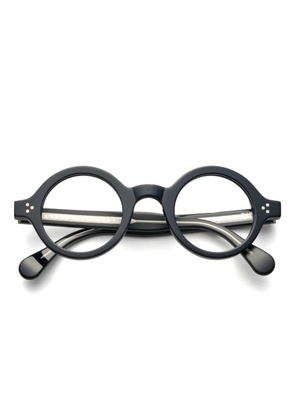 Kador round-frame glasses - Black