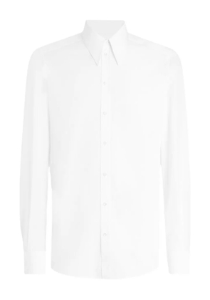 Dolce & Gabbana long-sleeve button-up shirt - White