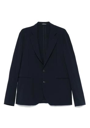 Emporio Armani single-breasted blazer - Blue