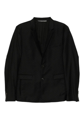 Kris Van Assche Micro Polka-dot blazer - Black