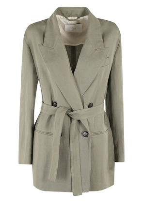 Tela belted jacket - Green