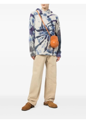 The Elder Statesman tie dye-pattern hoodie - Blue