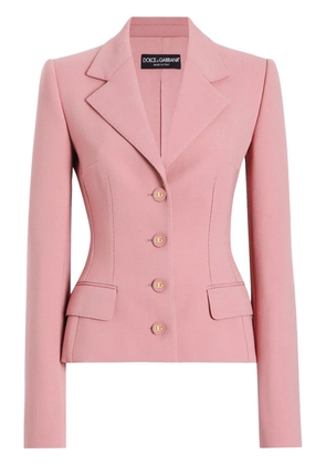Dolce & Gabbana DNA single-breasted blazer - Pink