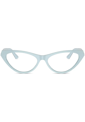 Jimmy Choo Eyewear cat-eye frame glasses - Blue