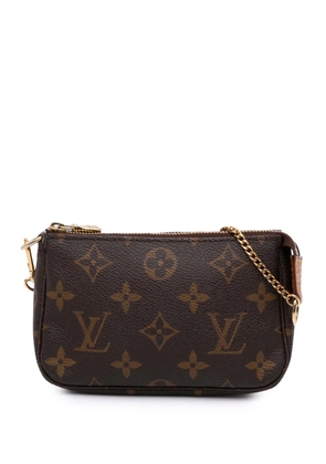 Louis Vuitton Pre-Owned 2007 Monogram Mini Pochette Accessoires handbag - Brown