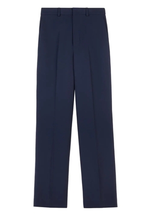 Tod's tailored straight-leg trousers - Blue