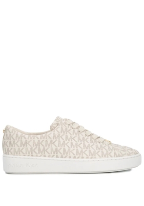 Michael Michael Kors monogram-print sneakers - Neutrals
