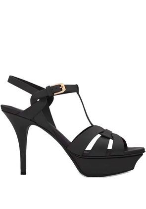 Saint Laurent 105mm Tribute heeled sandals - Black
