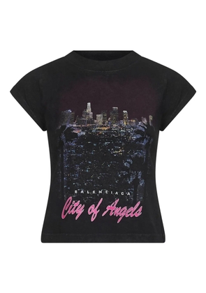 Balenciaga City of Angels T-shirt - Blue