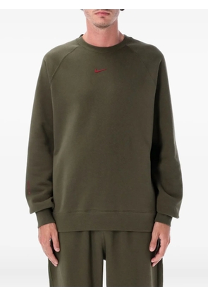 Nike raglan-sleeve crew-neck sweatshirt - Green
