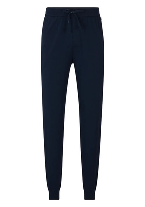 BOSS cotton track pants - Blue