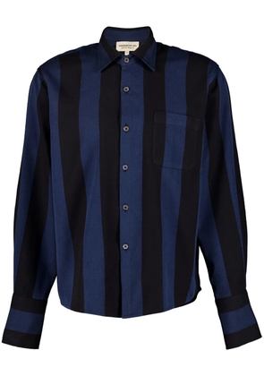 Marrakshi Life striped cotton shirt - Black