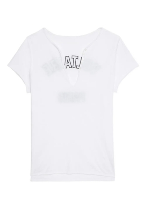 Zadig&Voltaire logo-detail T-shirt - White