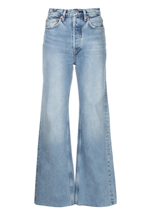 RE/DONE 70s Ultra high-rise wide-leg jeans - Blue
