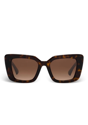 Burberry Eyewear Equestrian Knight Design sunglasses - Brown